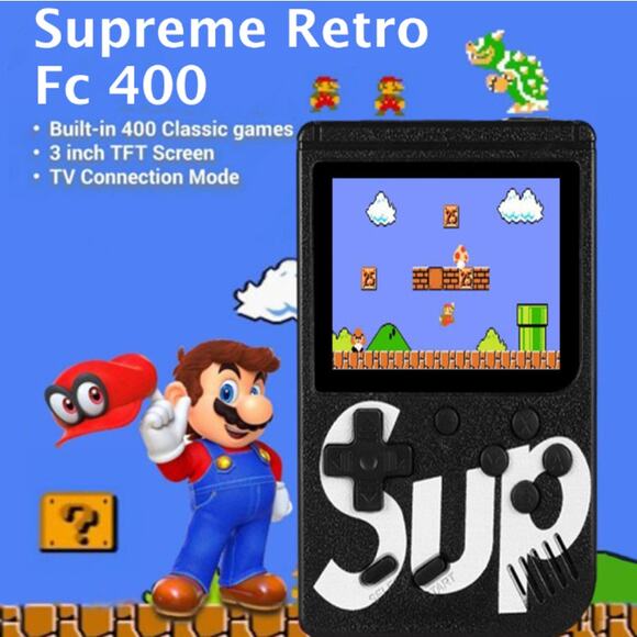 Sup Game Box Plus 400 in 1 Handheld Retro Mini Pocket Game Rechargeable Console - Picture 5 of 5